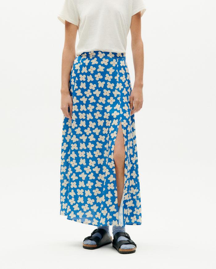 Thinking Mu Falda Azul Butterfly Tora