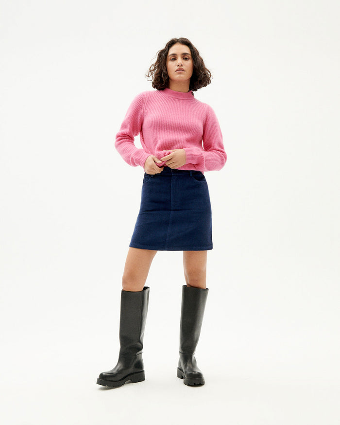 Thinking Mu Falda Azul Pana Marsha