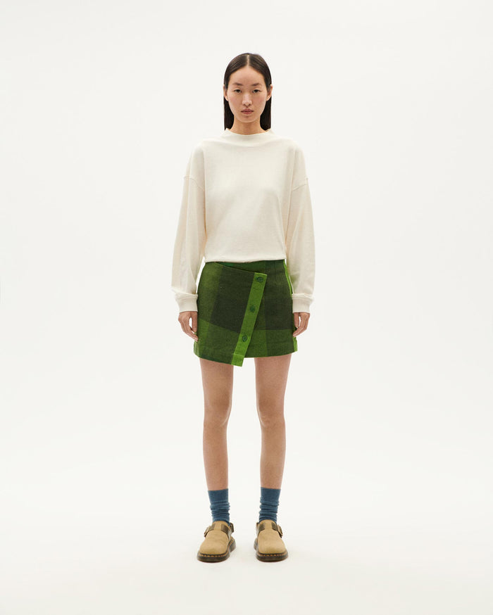 Thinking Mu Falda Verde Central Blanket Iggy