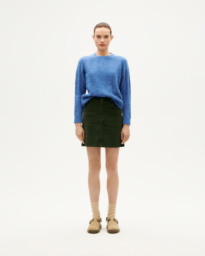 thinking mu Falda verde pana Marsha