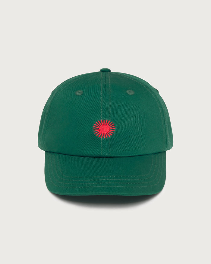 Thinking Mu Gorra Verde Oscura Contraste Chris