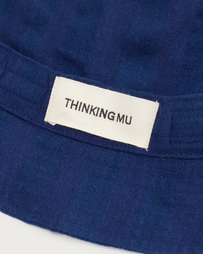 Thinking Mu Gorro Azul Seersucker Yelle