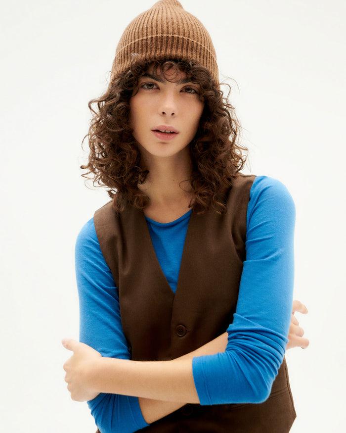 Thinking Mu Gorro Marrón Lana Amor