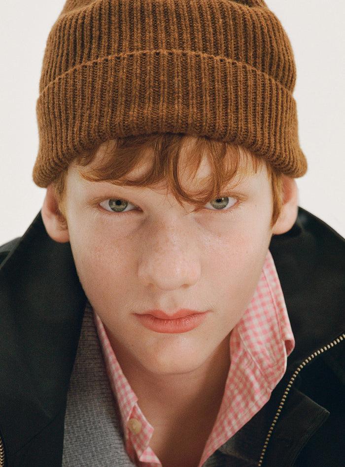 Thinking Mu Gorro Marrón Lana Amor