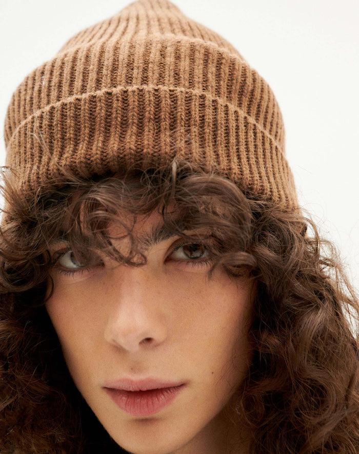 thinking mu Gorro marrón lana Amor