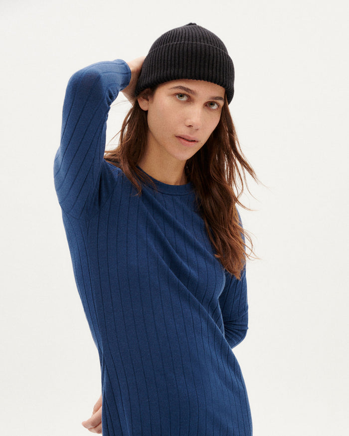 Thinking Mu Gorro Negro Lana Amor