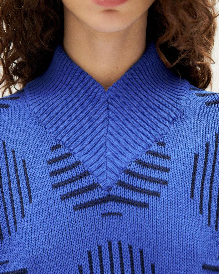 Thinking Mu Jersey Azul Lana Merino Japan Miranda