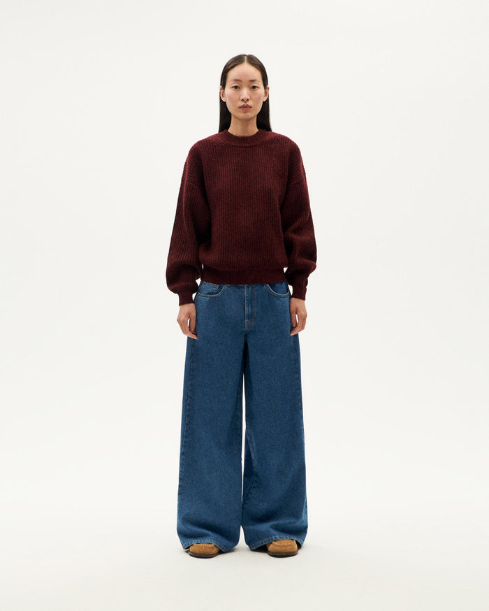 Thinking Mu Jersey Granate Lana Carmen