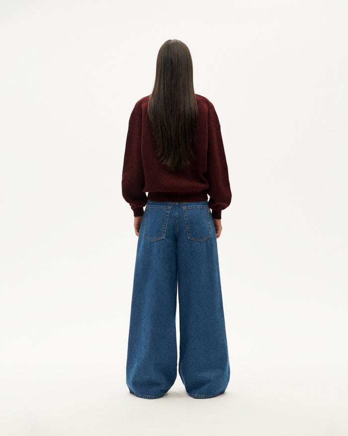 Thinking Mu Jersey Granate Lana Carmen