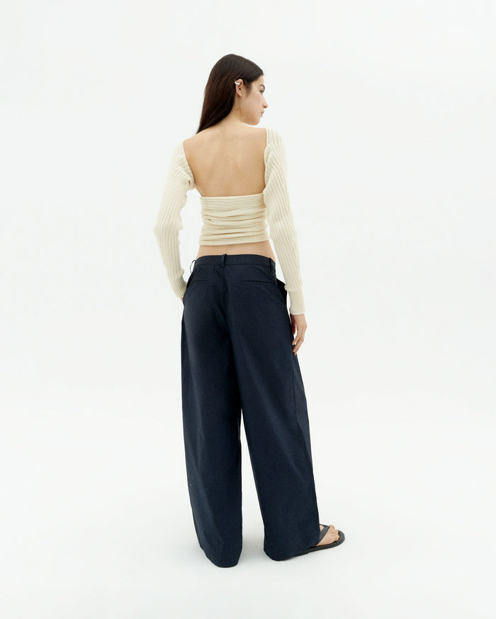 Thinking Mu Jersey Rayas Crudo Punto Adele