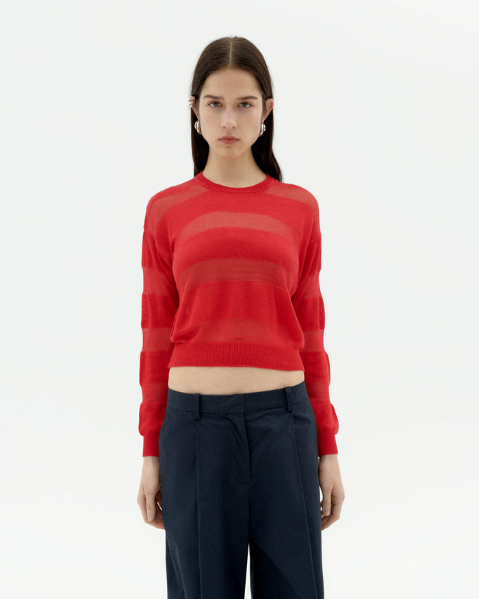 thinking mu Jersey rojo punto Be