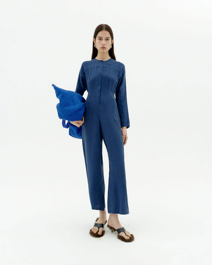 thinking mu Mono azul cupro Marcia