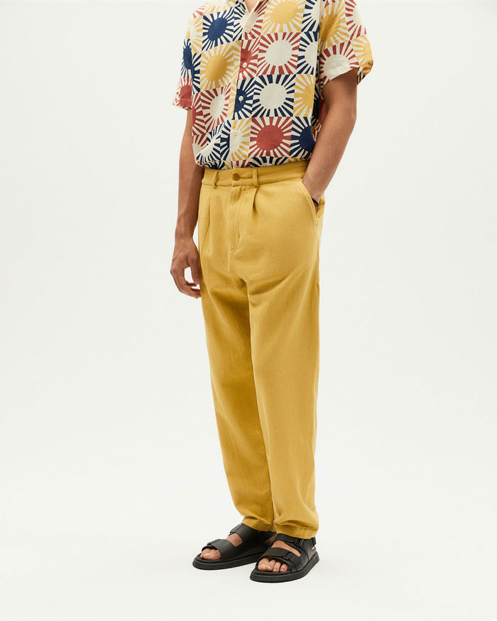 Thinking Mu Pantalón Amarillo Wotan