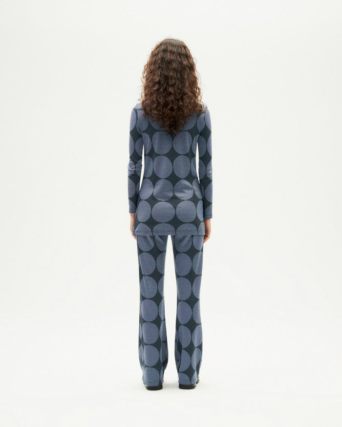 Thinking Mu Pantalón Azul Japan Naia