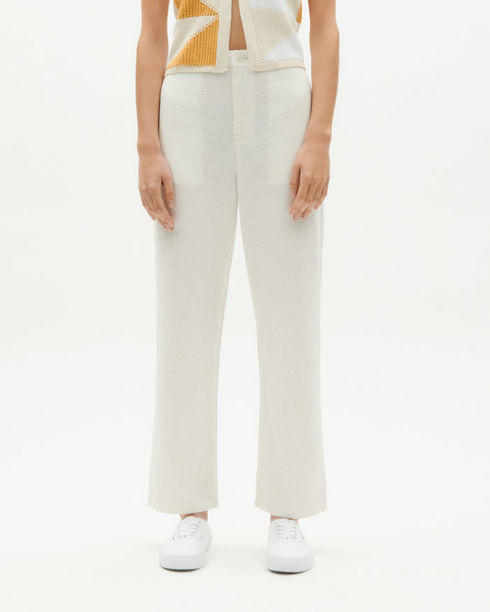 Thinking Mu Pantalón Blanco Mariam