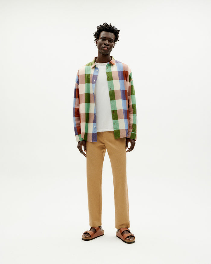 Thinking Mu Pantalón Camel Travel Light