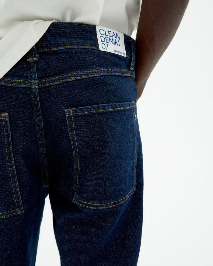 Thinking Mu Pantalón Dark Clean Denim David