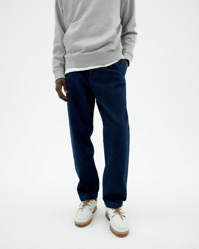 thinking mu Pantalón Dark Clean Denim Wotan
