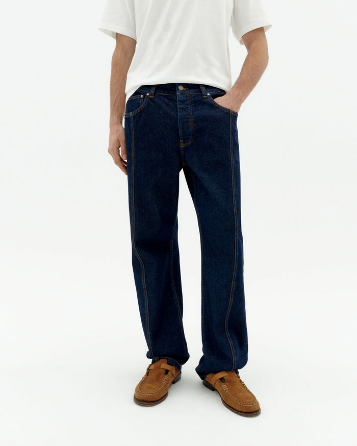 thinking mu Pantalón denim medium wash Rainn