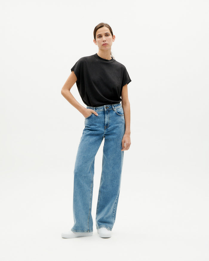 Thinking Mu Pantalón Light Clean Denim Theresa