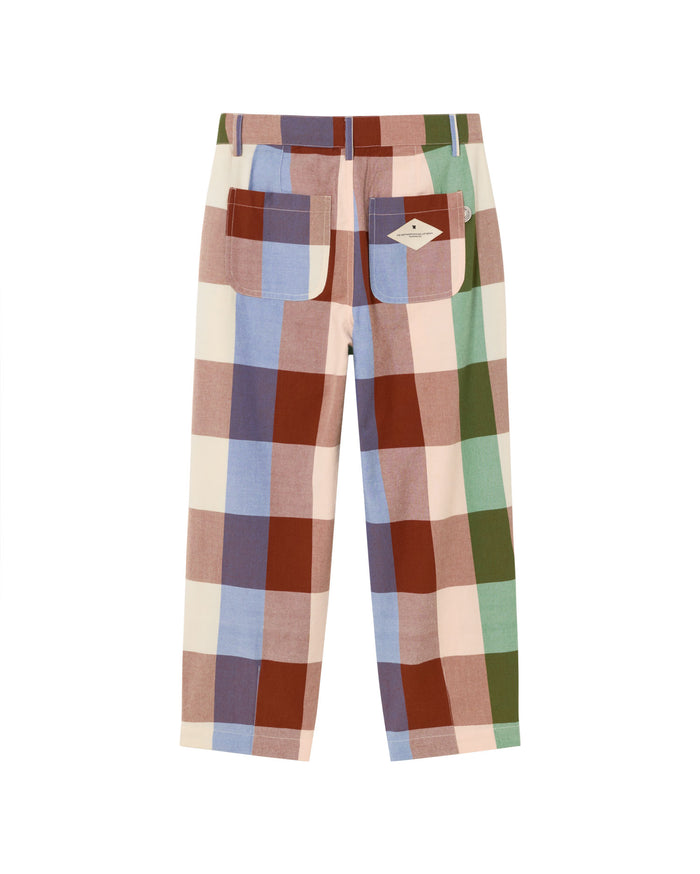 Thinking Mu Pantalón Multicolor Plum