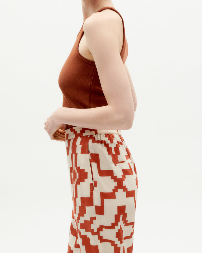 Thinking Mu Pantalón Naranja Ilusion Mariam