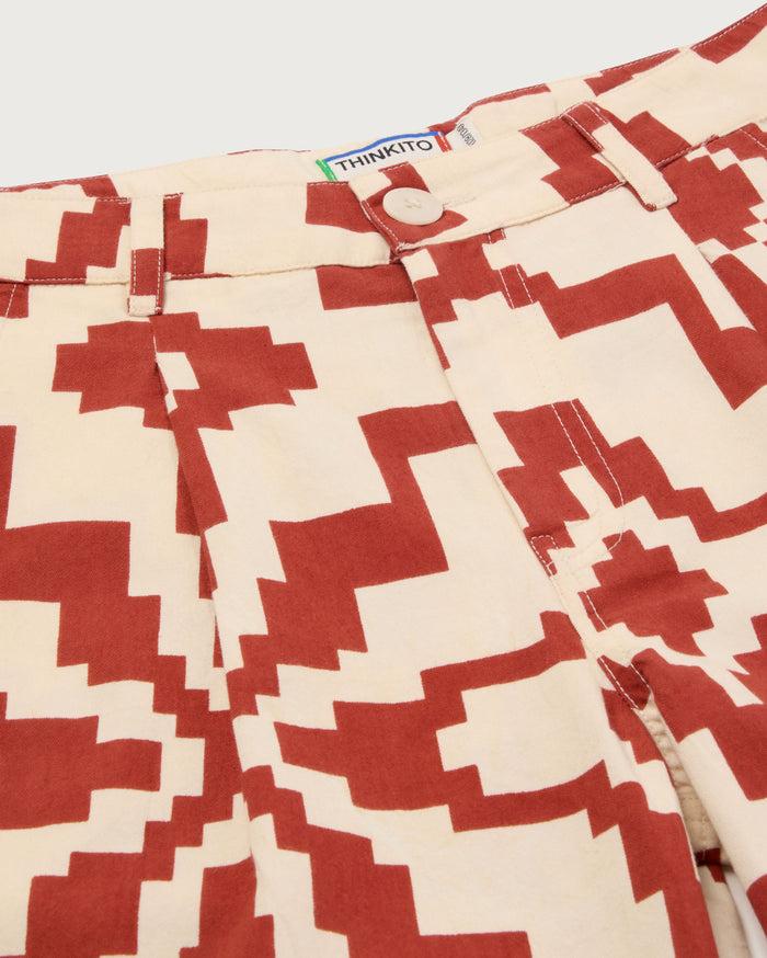 Thinking Mu Pantalón Naranja Ilusion Plum