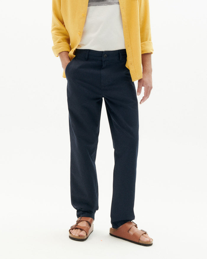 Thinking Mu Pantalón Navy Chino