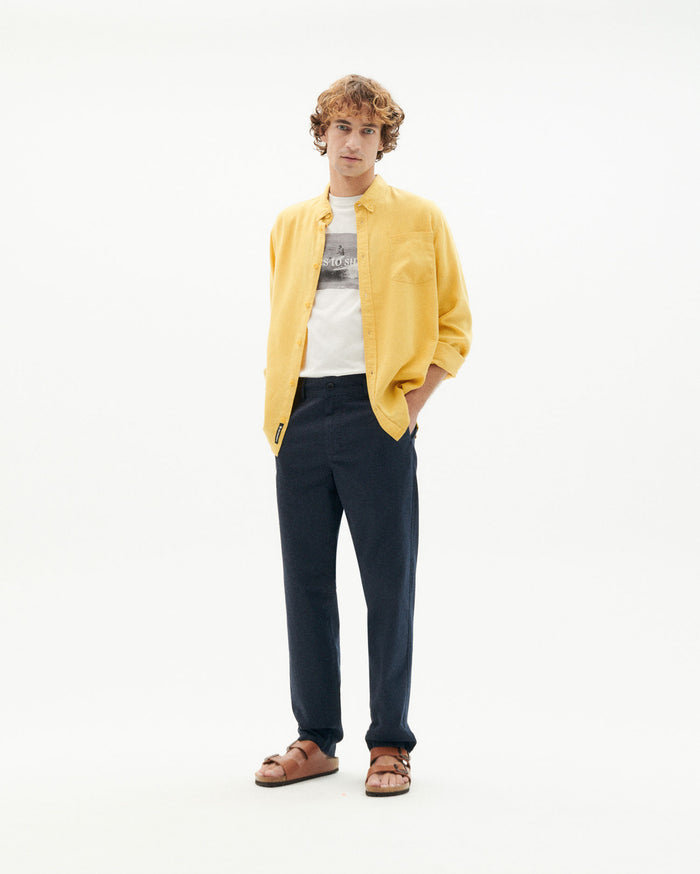 Thinking Mu Pantalón Navy Chino