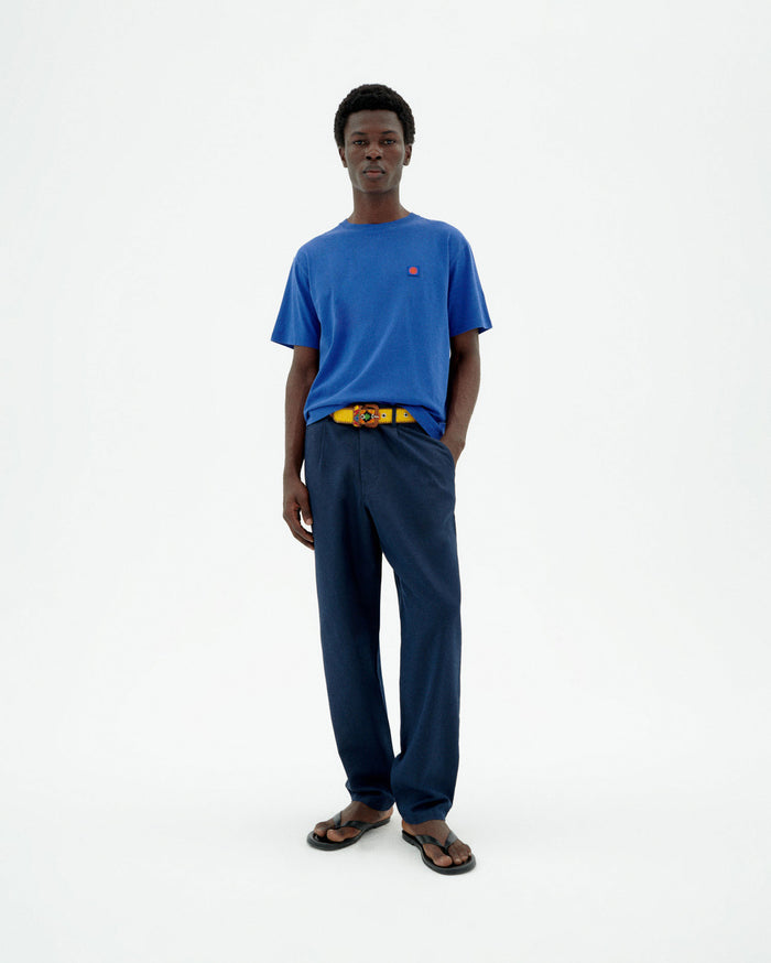 Thinking Mu Pantalón Navy Hemp Moero