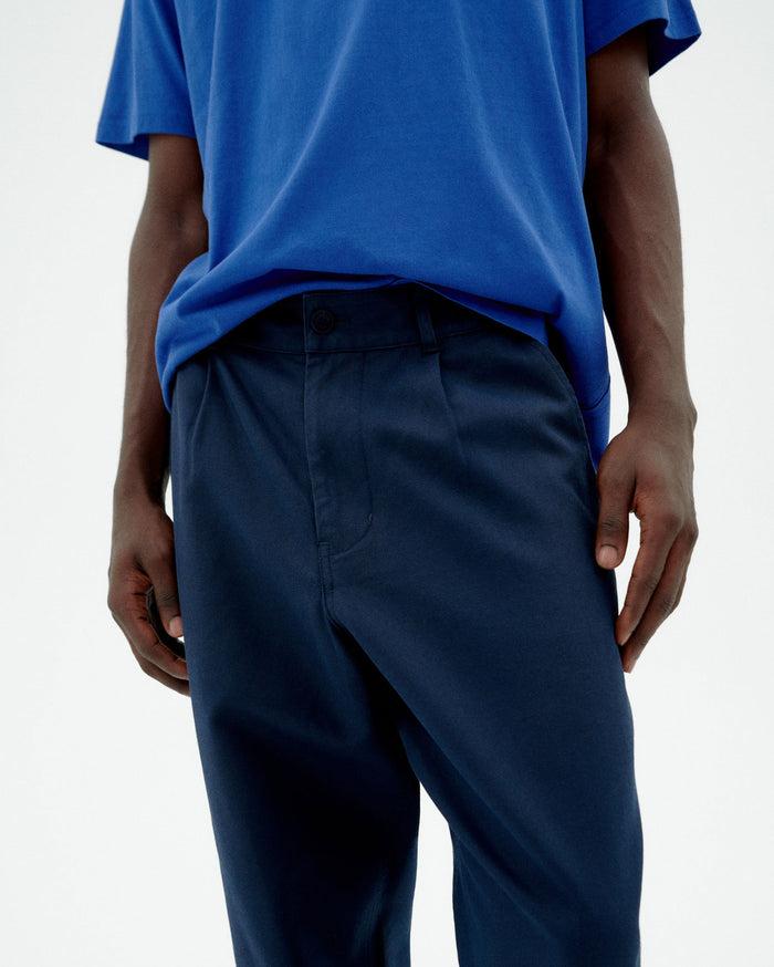 Thinking Mu Pantalón Navy Hemp Moero