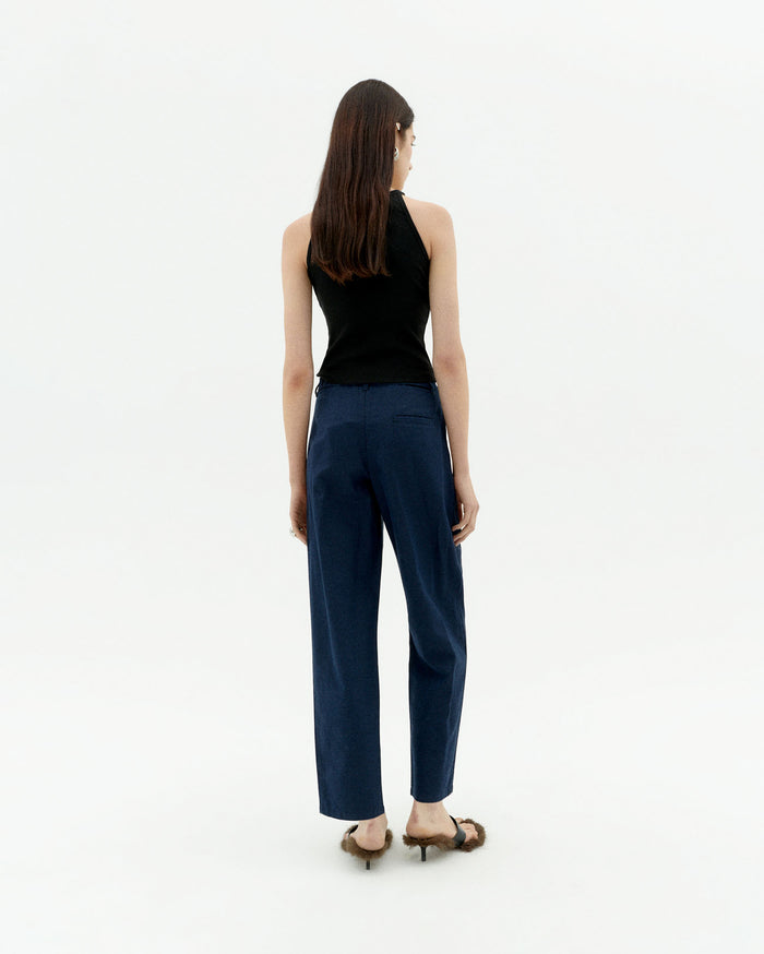 Thinking Mu Pantalón Navy Hemp Rina