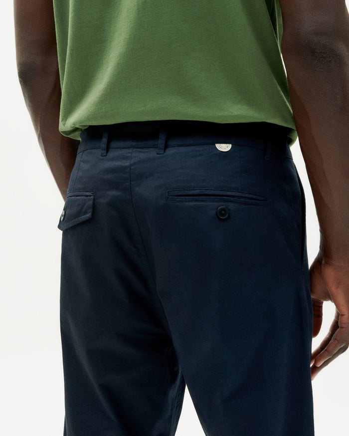 Thinking Mu Pantalón Navy Moero Light