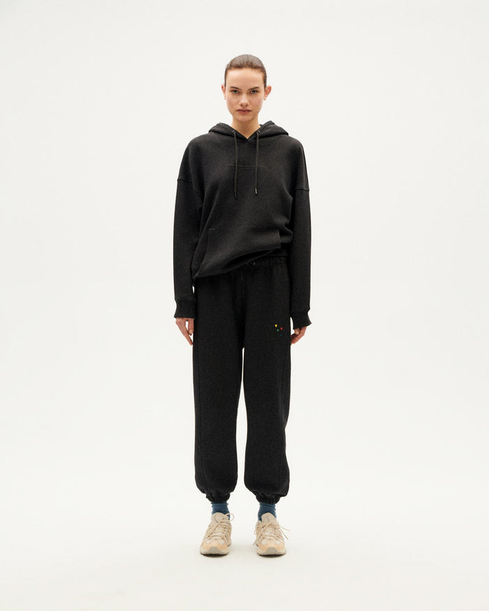 Thinking Mu Pantalón Negro Alexander Unisex