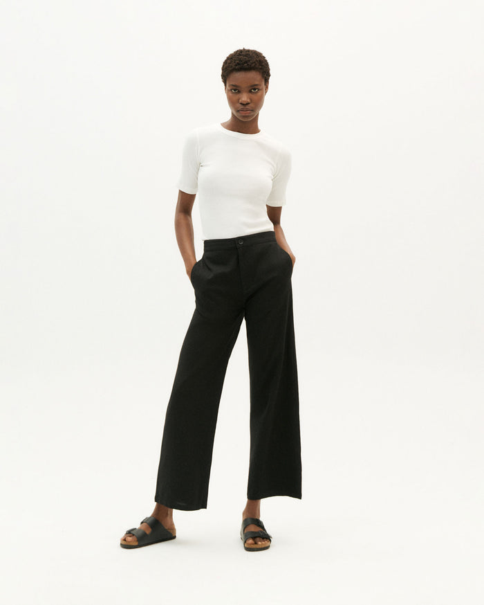 thinking mu Pantalón negro Karina