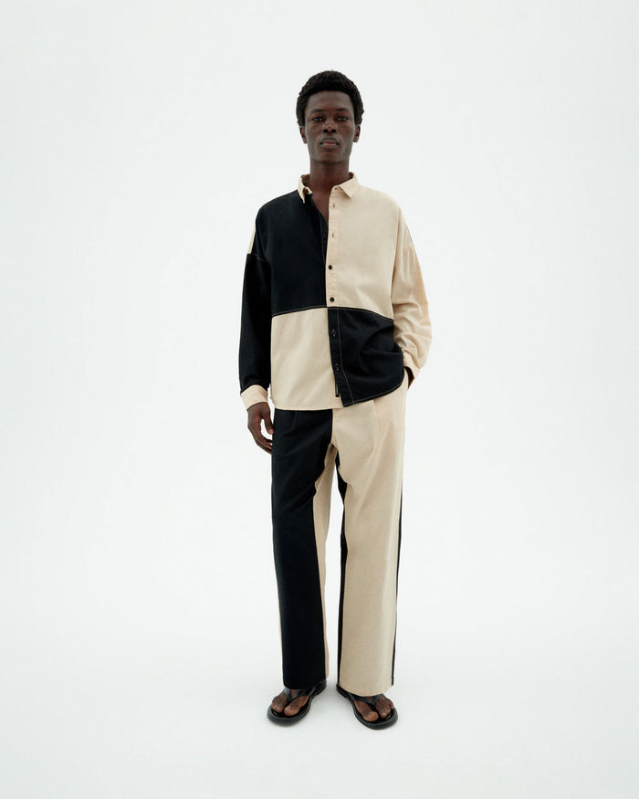 Thinking Mu Pantalón Negro Luc