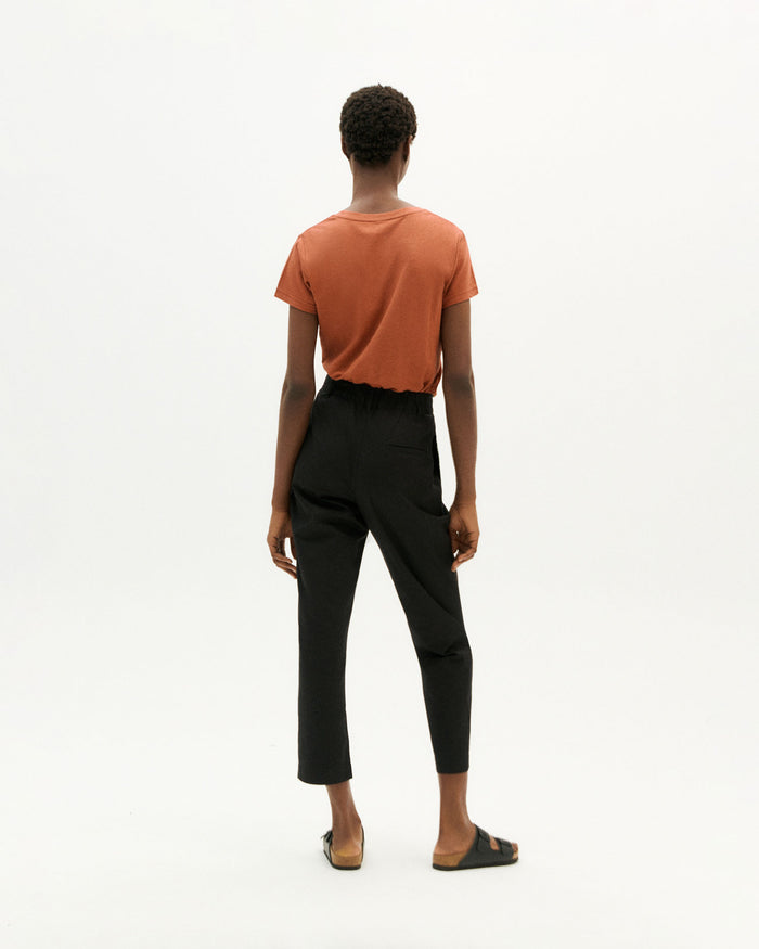 Thinking Mu Pantalón Negro Rina Light