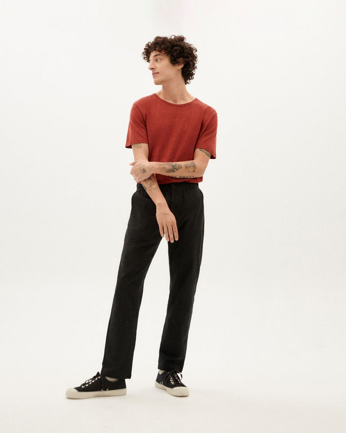 Thinking Mu Pantalón Negro Travel Light