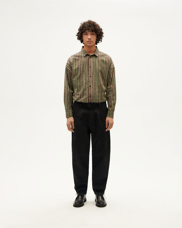 Thinking Mu Pantalón Negro Wotan