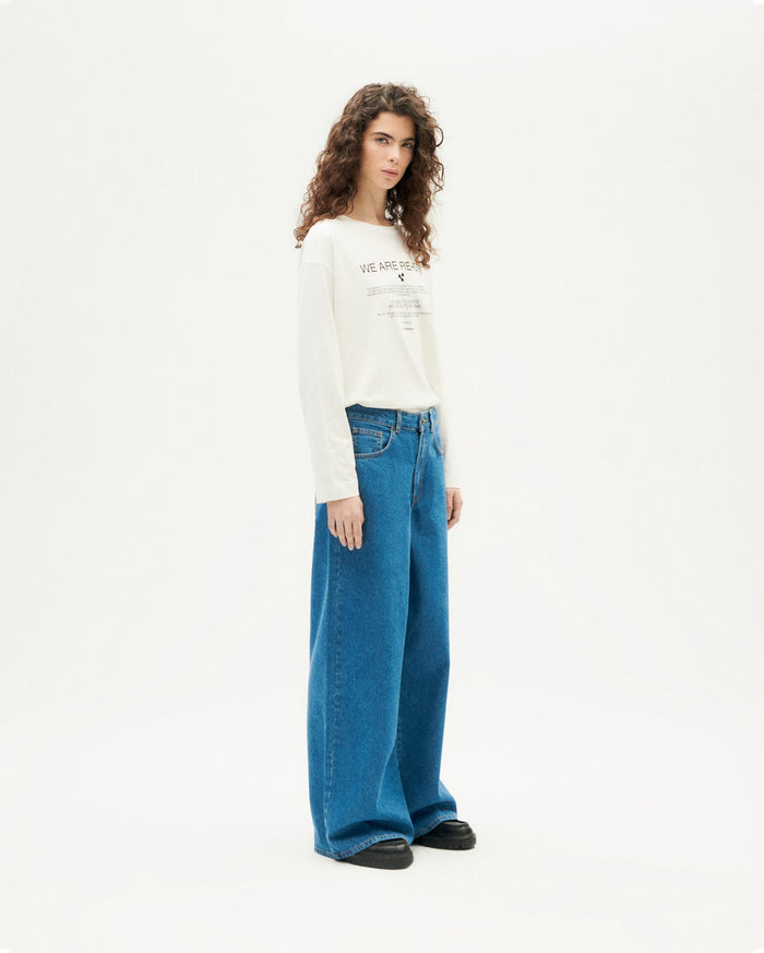 Thinking Mu Pantalón Tusa Denim Hedda