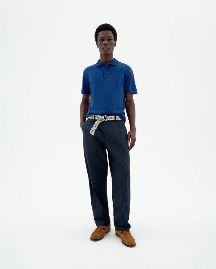 Thinking Mu Polo Azul Hemp