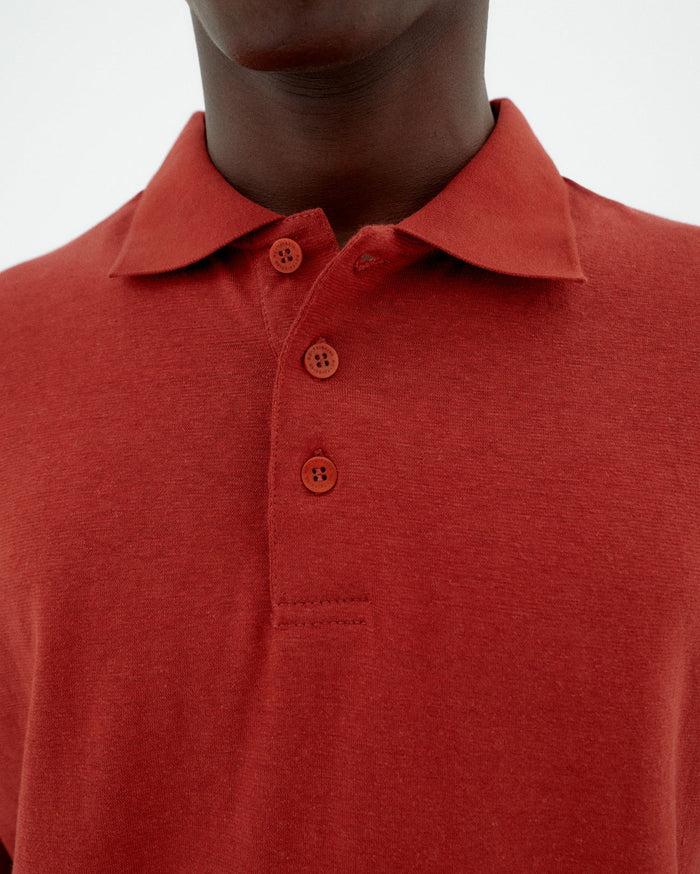 Thinking Mu Polo Rojo Hemp