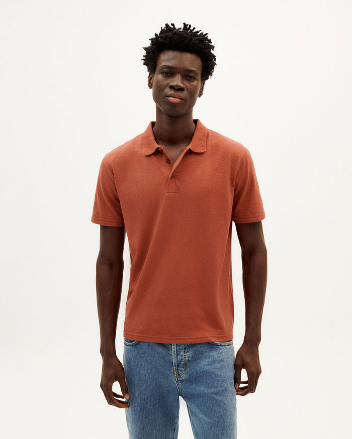 Thinking Mu Polo Rojo Hemp