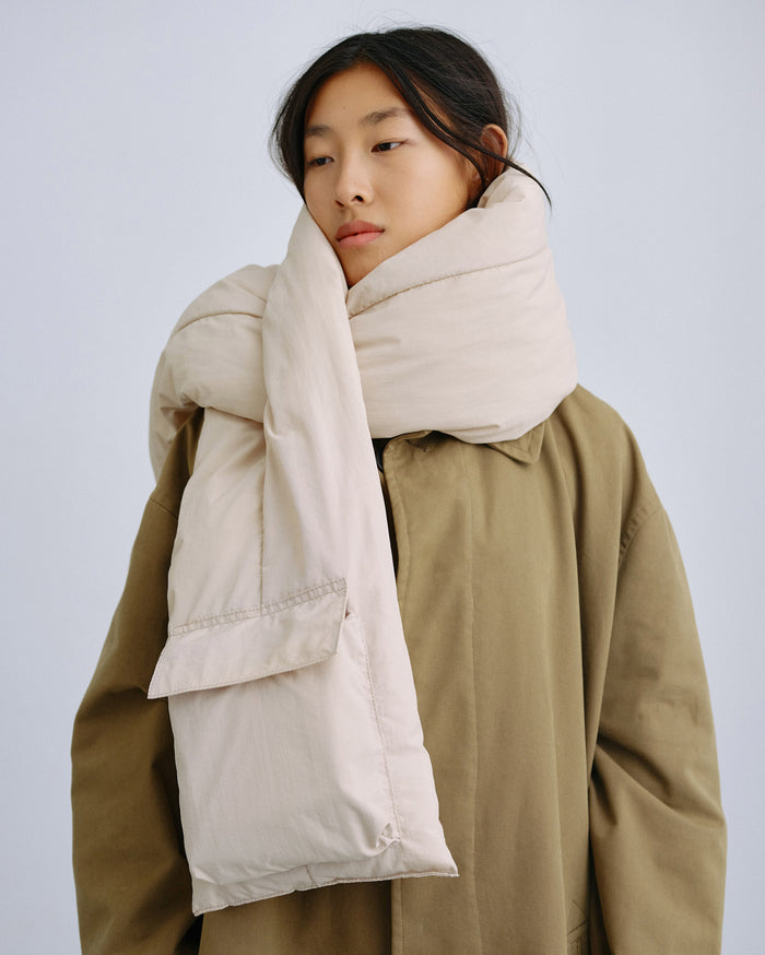 Thinking Mu Sand Padded Scarf
