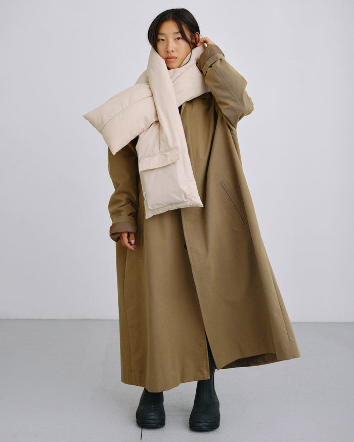 Thinking Mu Sand Padded Scarf