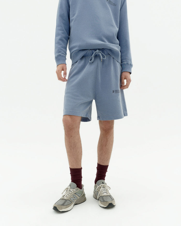 thinking mu Short Indigo tinte natural unisex