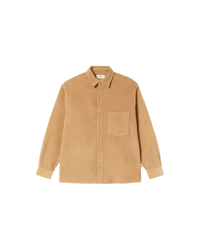 thinking mu Sobrecamisa beige pana Theo