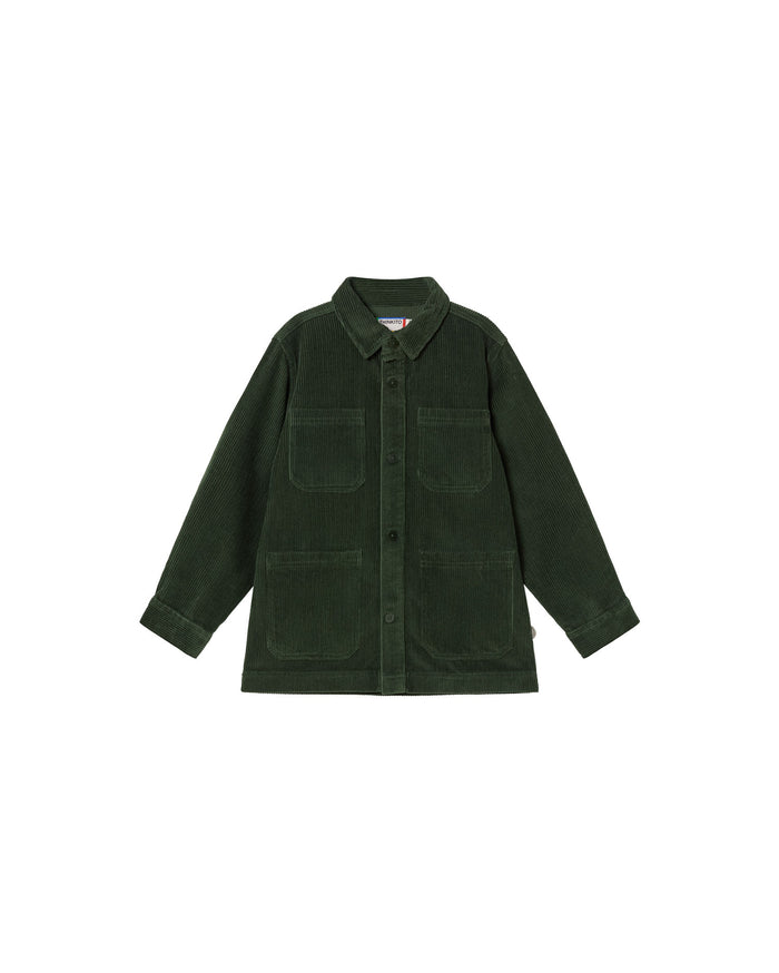 thinking mu Sobrecamisa verde pana Kiwi