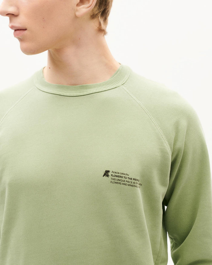 Thinking Mu Sudadera Acacia Tinte Natural Hombre