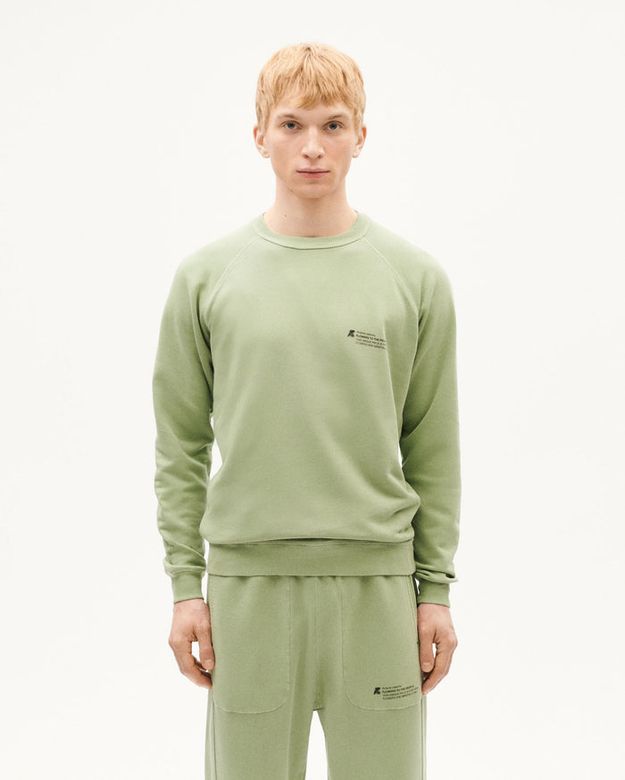 thinking mu Sudadera Acacia tinte natural hombre